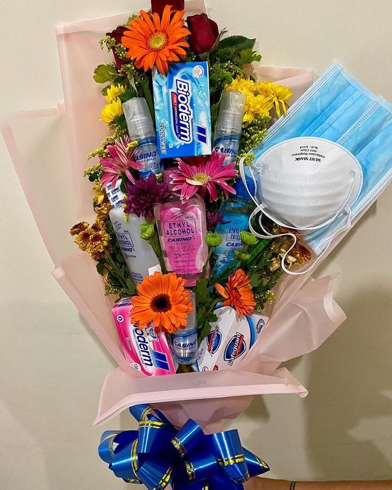 Hand sanitizer bouquet