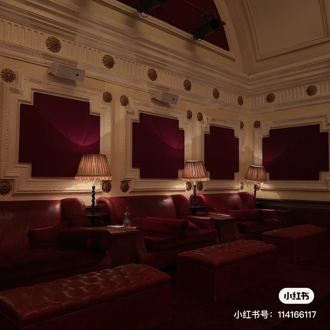 Electric Cinema back seats