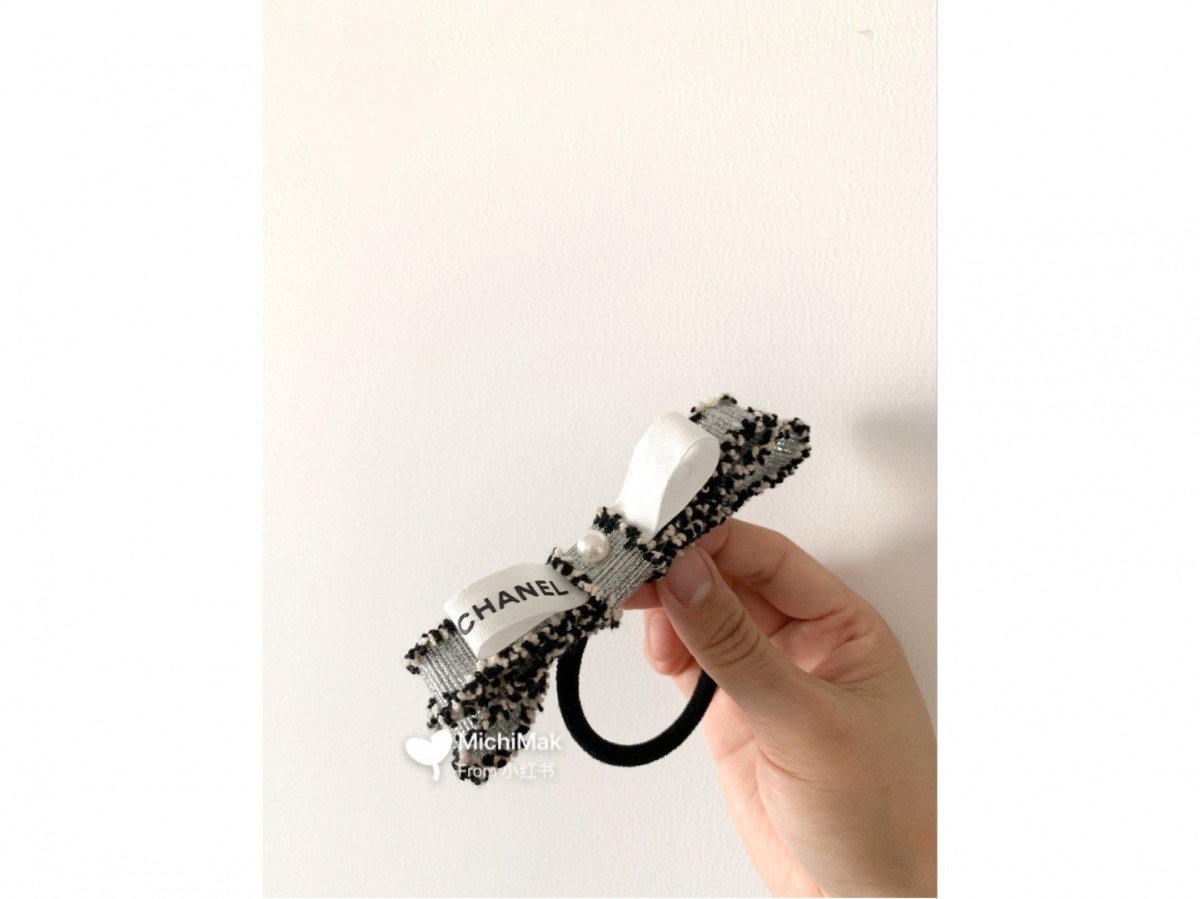 Chanel ribbon hair band