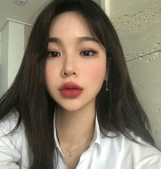 Ulzzang with matte makeup