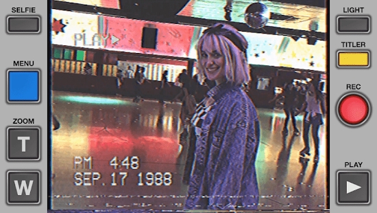 VHS Cam video example