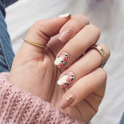 Pretty Vintage-Inspired Nail Art