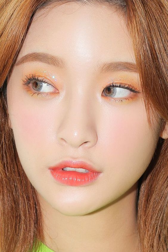 asian woman with White eyeshadow To Get Fairer & Brighter Skin: