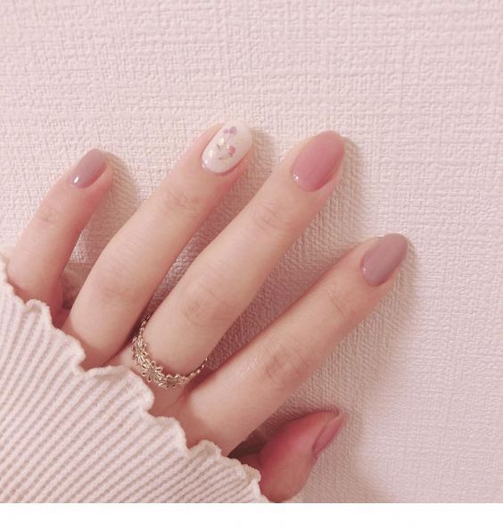 Japanese Nail Art Ideas: Cute Candy-Inspired Nails pink and purple