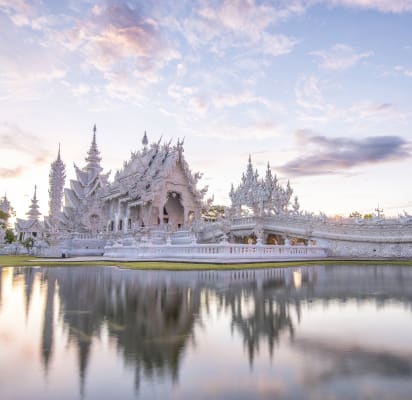 Wat Rong Khun Temple in Chiang Rai