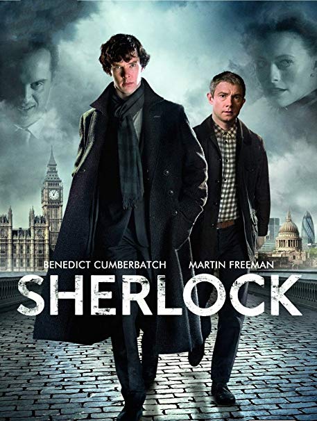 bbc Sherlock poster official benedict cumberbatch martin freeman