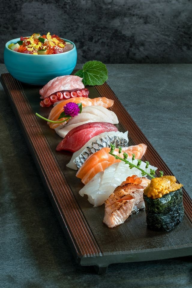 Sushi Airways sushi platter