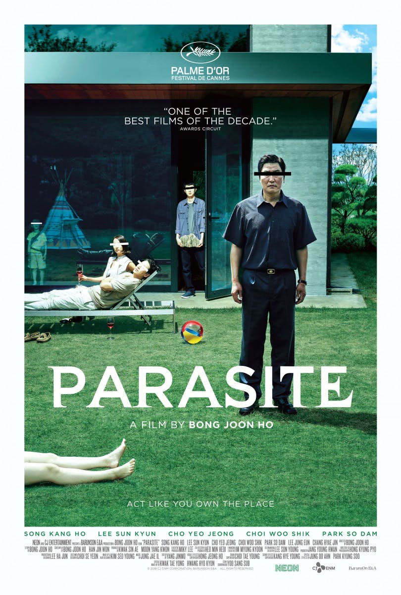 parasite korean movie poster official must-watch oscar-winning Korean films 