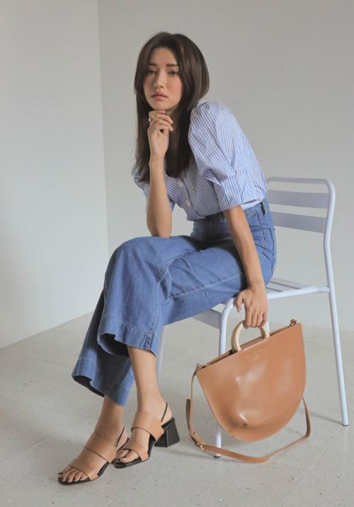 Classic Blue Shirt With Denim Jeans3