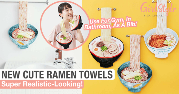 Dry Your Hands & Wipe Your Sweat With These Realistic-Looking Ramen Towels
