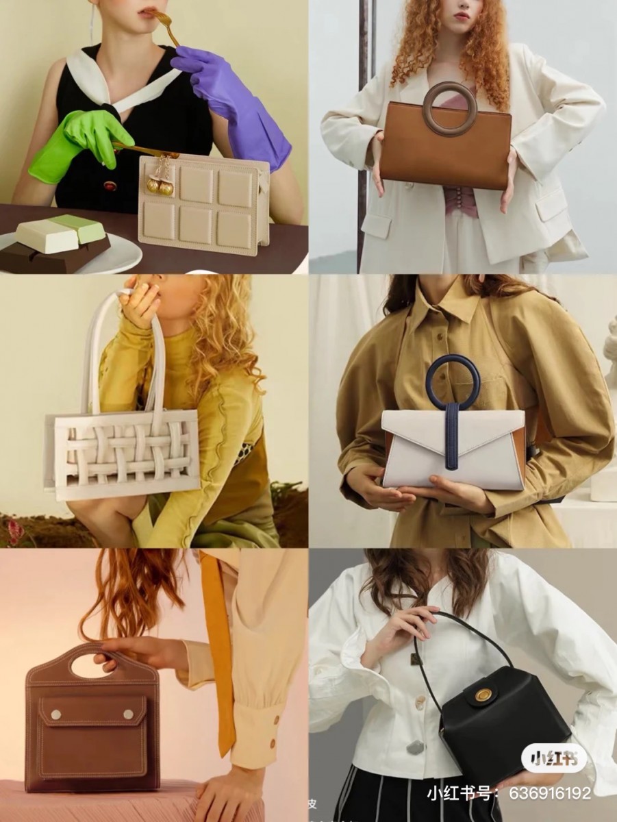 Compilation of handbags