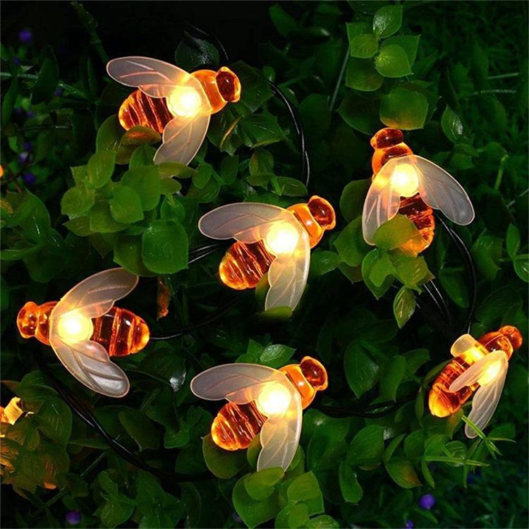 cute honey Bee fairy lights