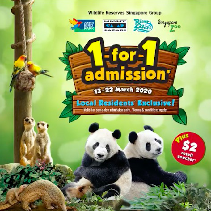Wildlife Reserves Singapore promotion