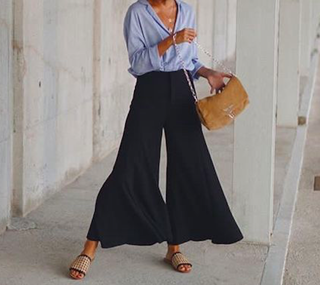 Blue-Black outfit combinations 3