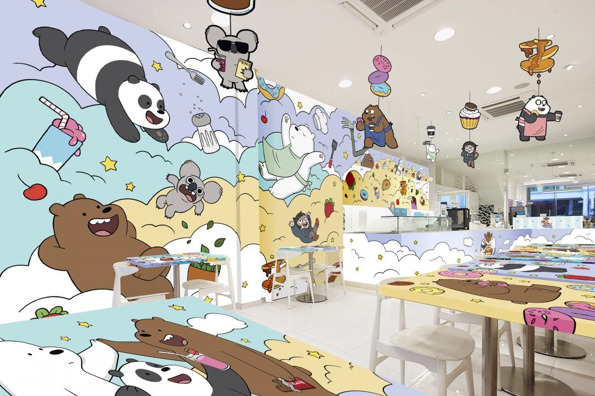 Kumoya Singapore We Bare Bears interior