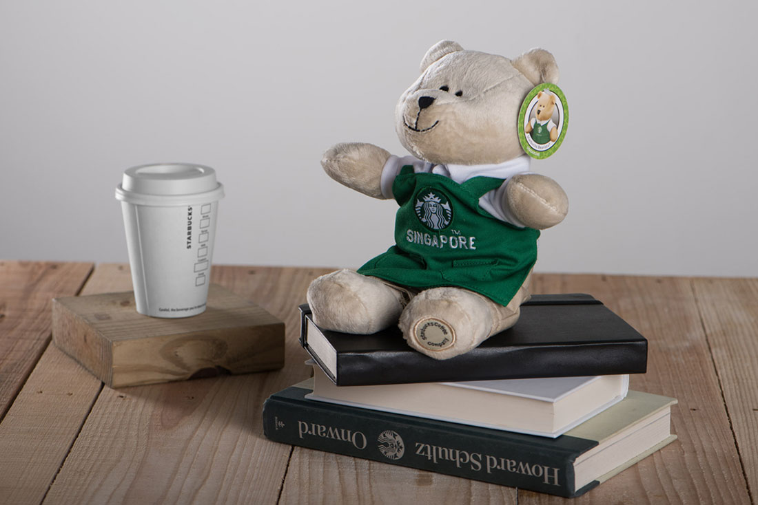 Green Apron Bearista starbucks singapore essentials minimalist