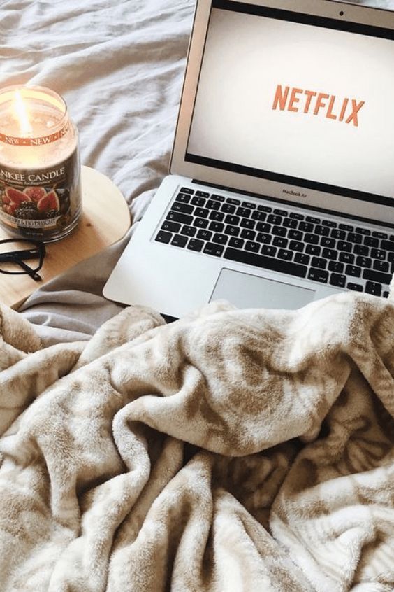 Watching Netflix in bed