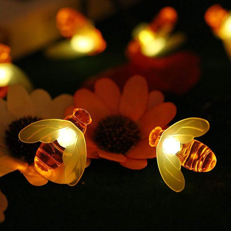 cute honey Bee fairy lights