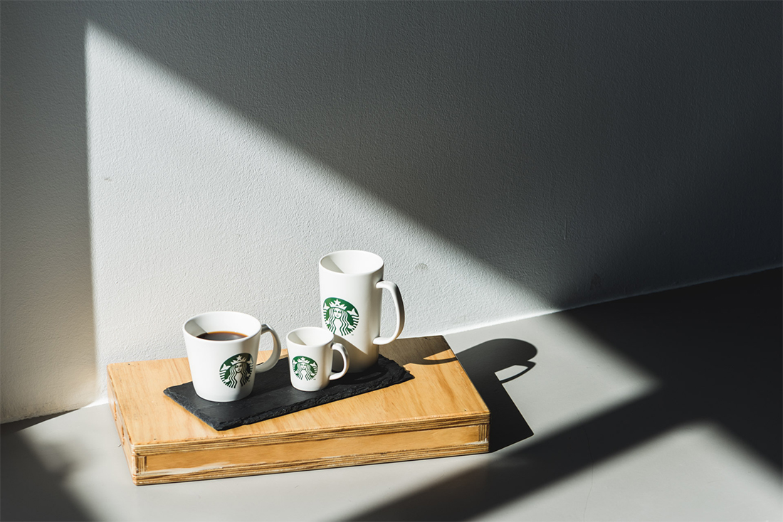 minimalist marble black and white Starbucks Singapore merchandise collection Classic mugs