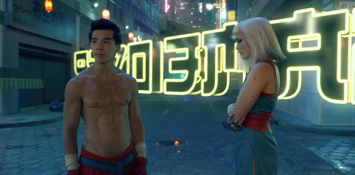 Ludi Lin black mirror lance striking vipers