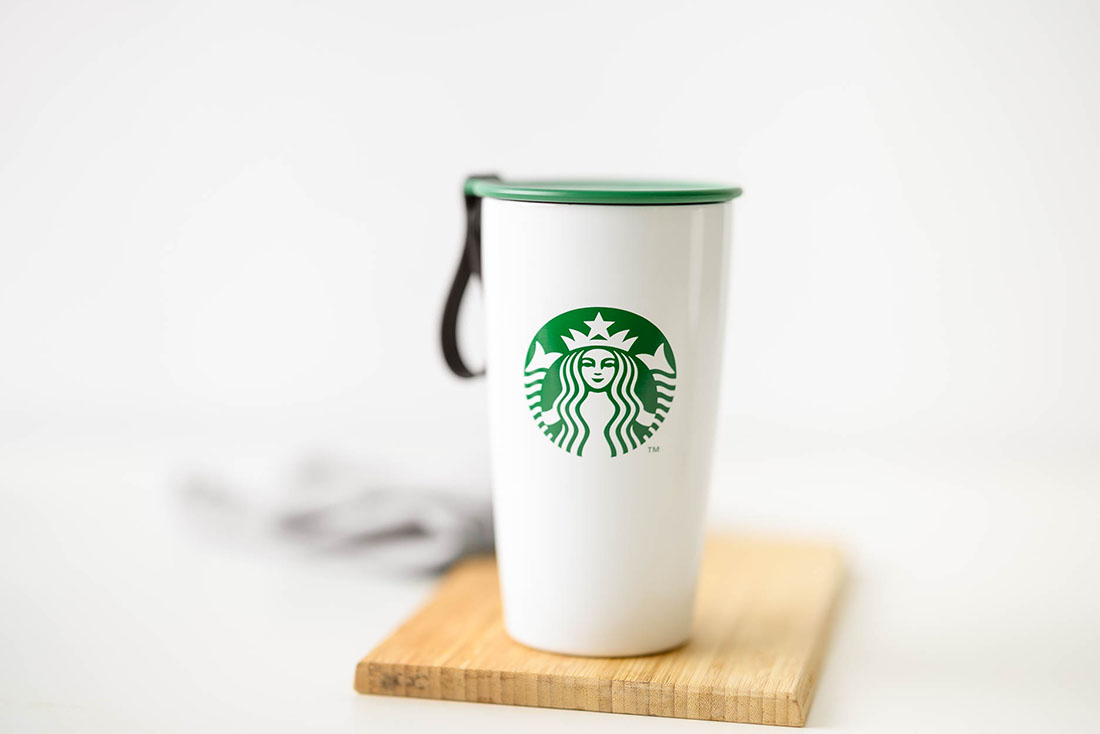 minimalist marble black and white Starbucks Singapore merchandise collection siren stainless steel tumbler
