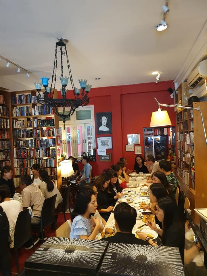 best book cafe in singapore The Reading Room