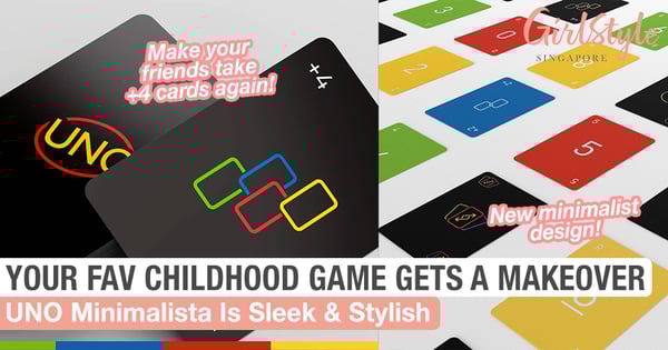 Your Favourite Childhood Game "UNO" Gets A Minimalist & Sleek Makeover