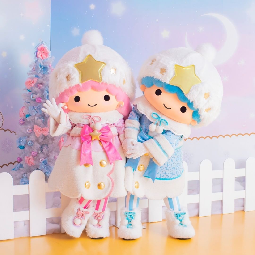 little twin stars Kiki and Lala meet and greet and photo event at Sanrio Puroland