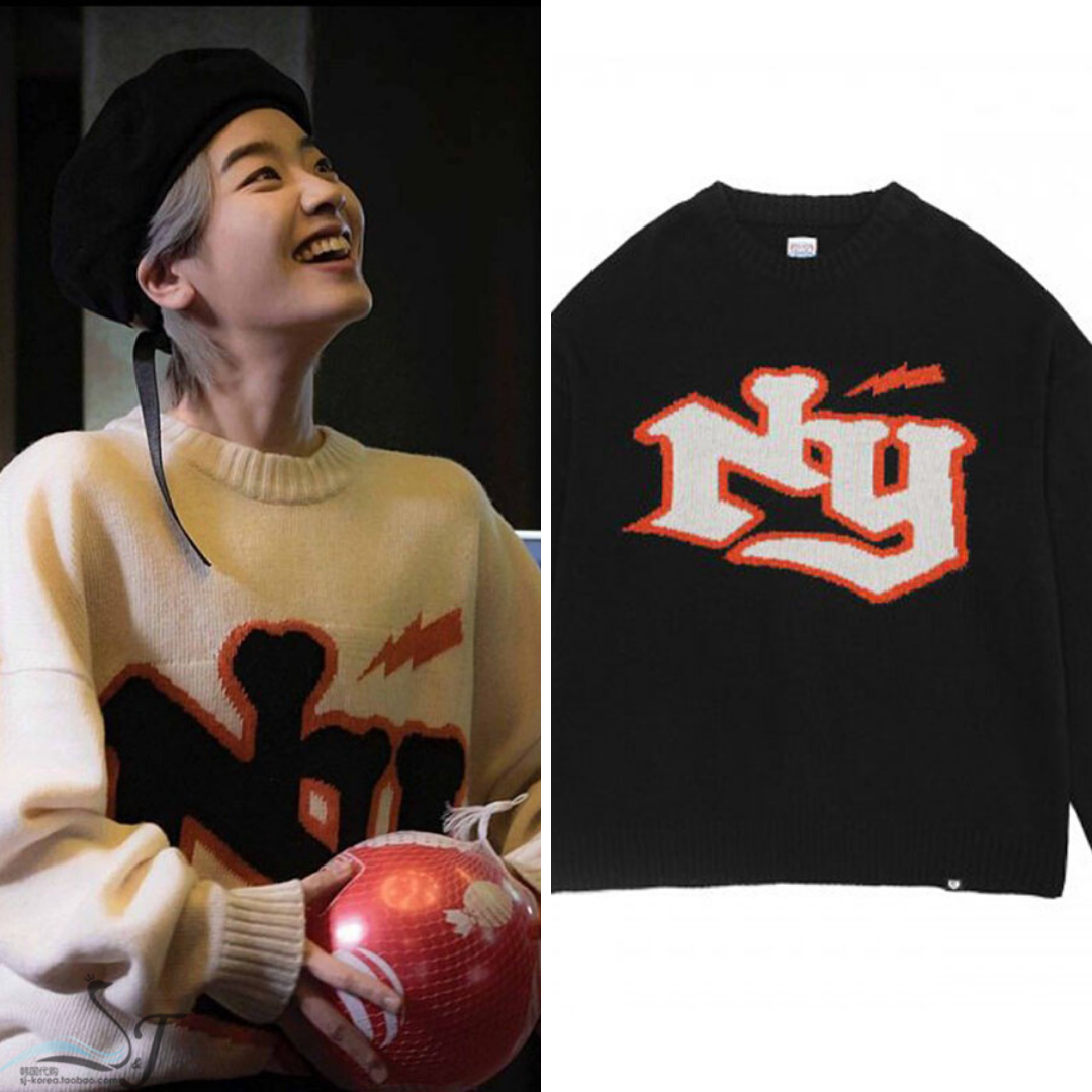 Korean actress with pullover