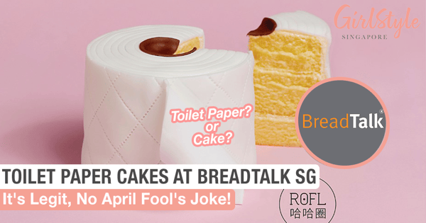 Toilet Paper Cakes Is Now Available At BreadTalk Singapore