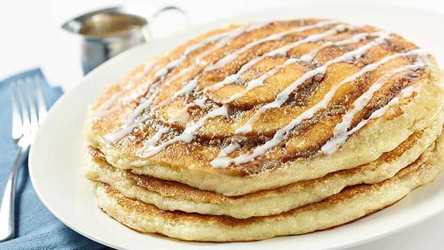 The Cheesecake Factory Cinnamon Pancakes