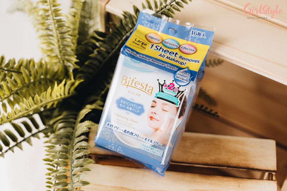 Bifesta Micellar Makeup Remover Wipes Brightup For dull skin