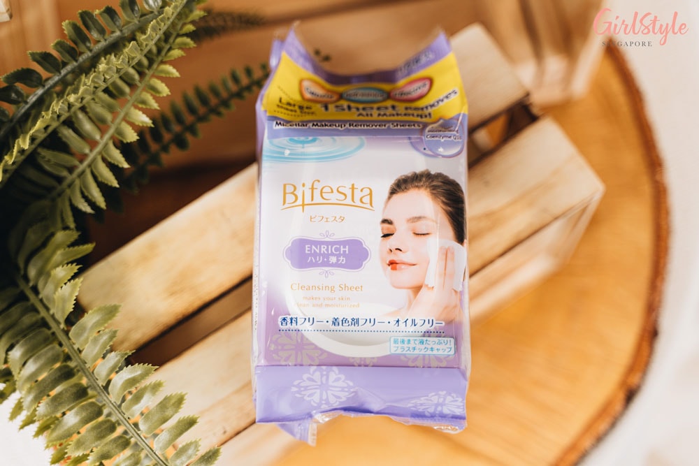 Bifesta Micellar Makeup Remover Wipes Enrich For ageing skin