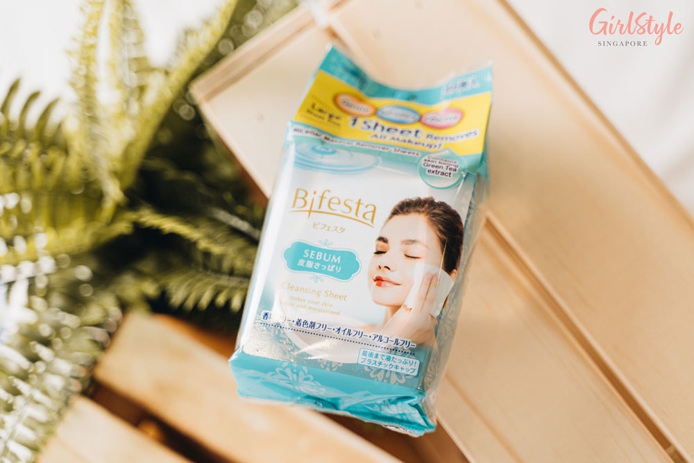 Bifesta Micellar Makeup Remover Wipes Sebum for oily skin