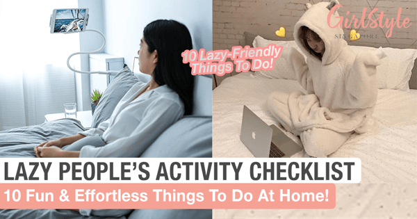 Lazy People Home Activity Checklist That's Big On Fun & Low On Effort