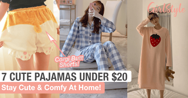 Feel Cute & Comfy In These 7 Korean & Japanese-Style Pyjamas Under $20