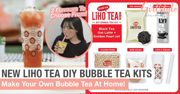 Liho Tea Singapore Launches New DIY Bubble Tea Kit This Stay-Home Period