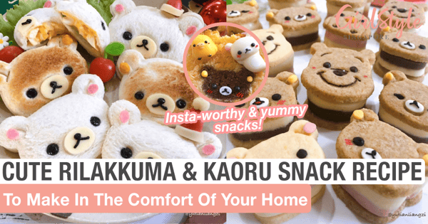 Make These Cute Rilakkuma & Kaoru Snacks That Will Chase Away Your Monday Blues