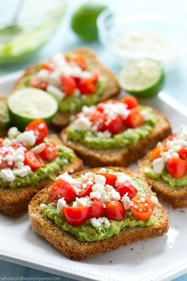 Greek Avocado Toast