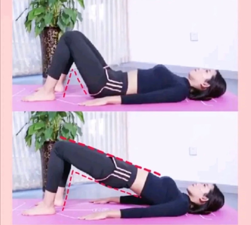 Bridge Exercise For Toning of Butt