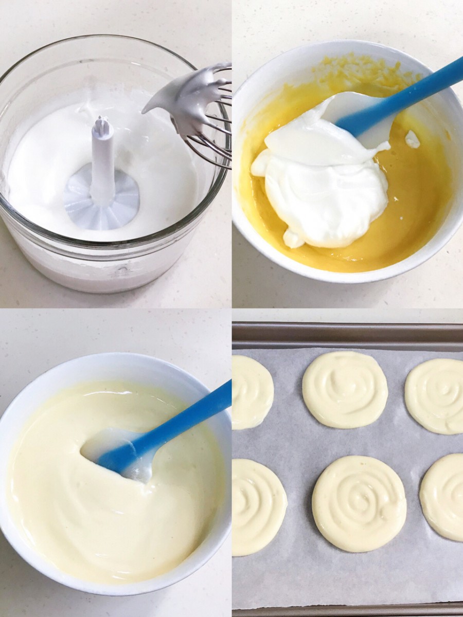 How to make souffle pancakes with whipped cream and strawberries
