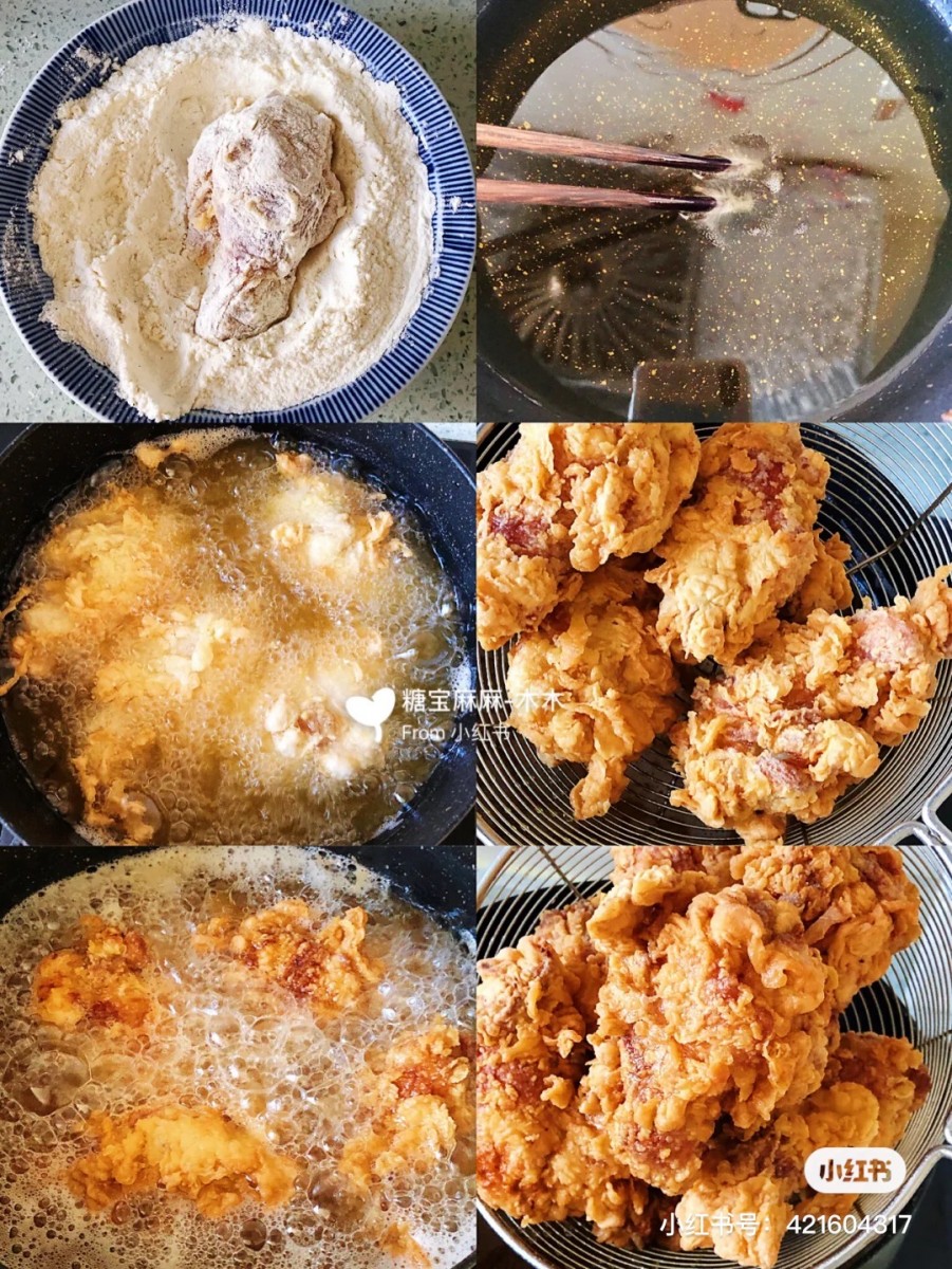 Cooking honey butter chicken