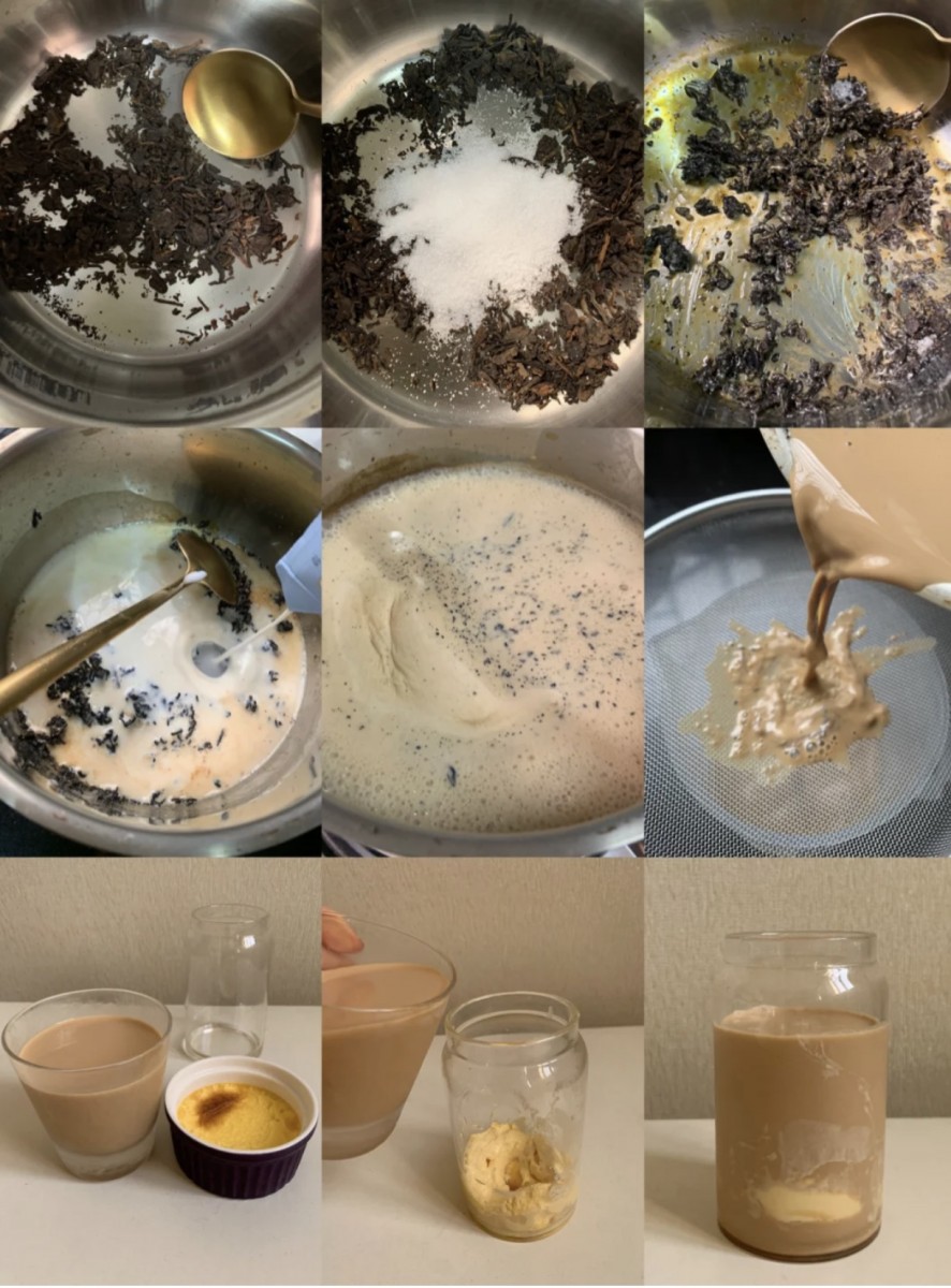 Pudding Milk Tea