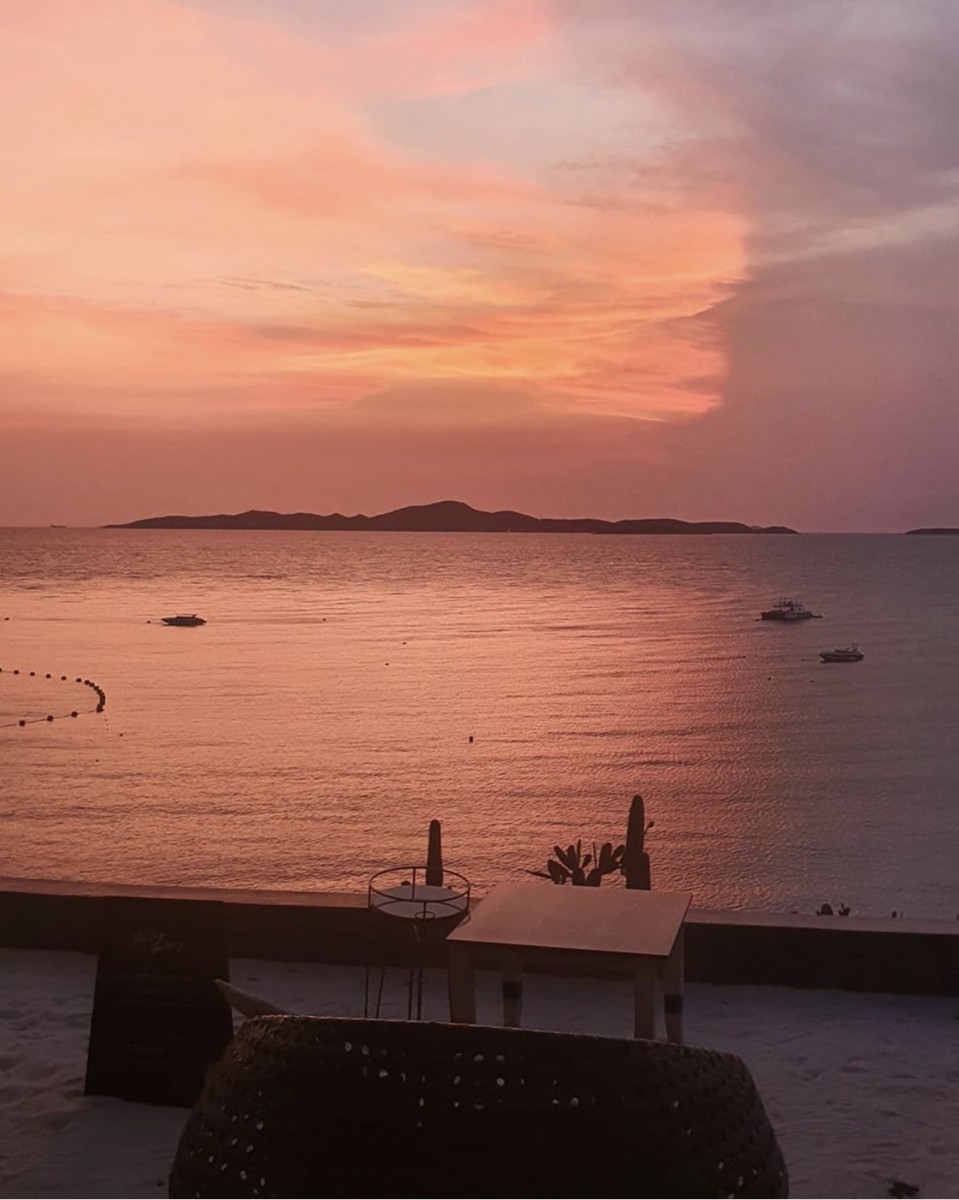 Sunsetting View In Thailand