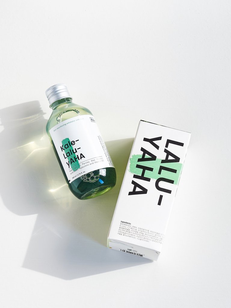 Krave Beauty Kale-Lalu-yAHA exfoliator