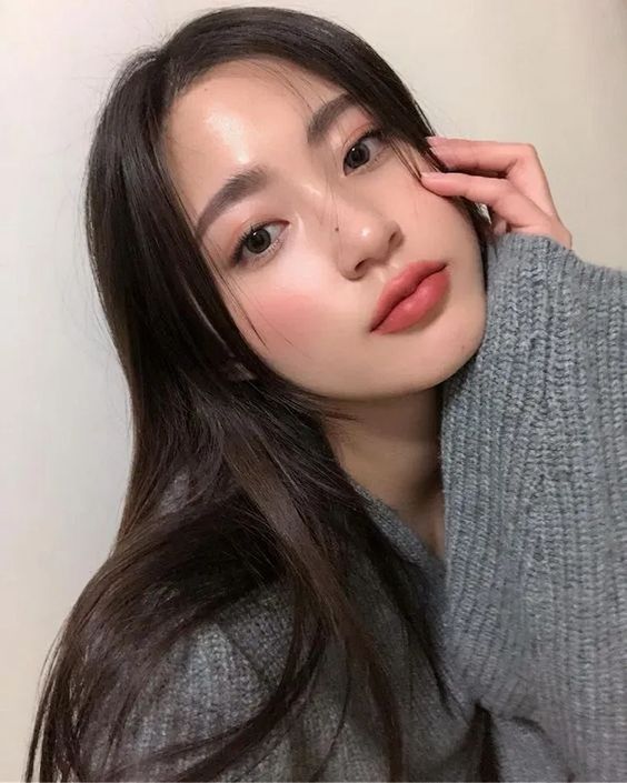 Asian Girl With Makeup On 