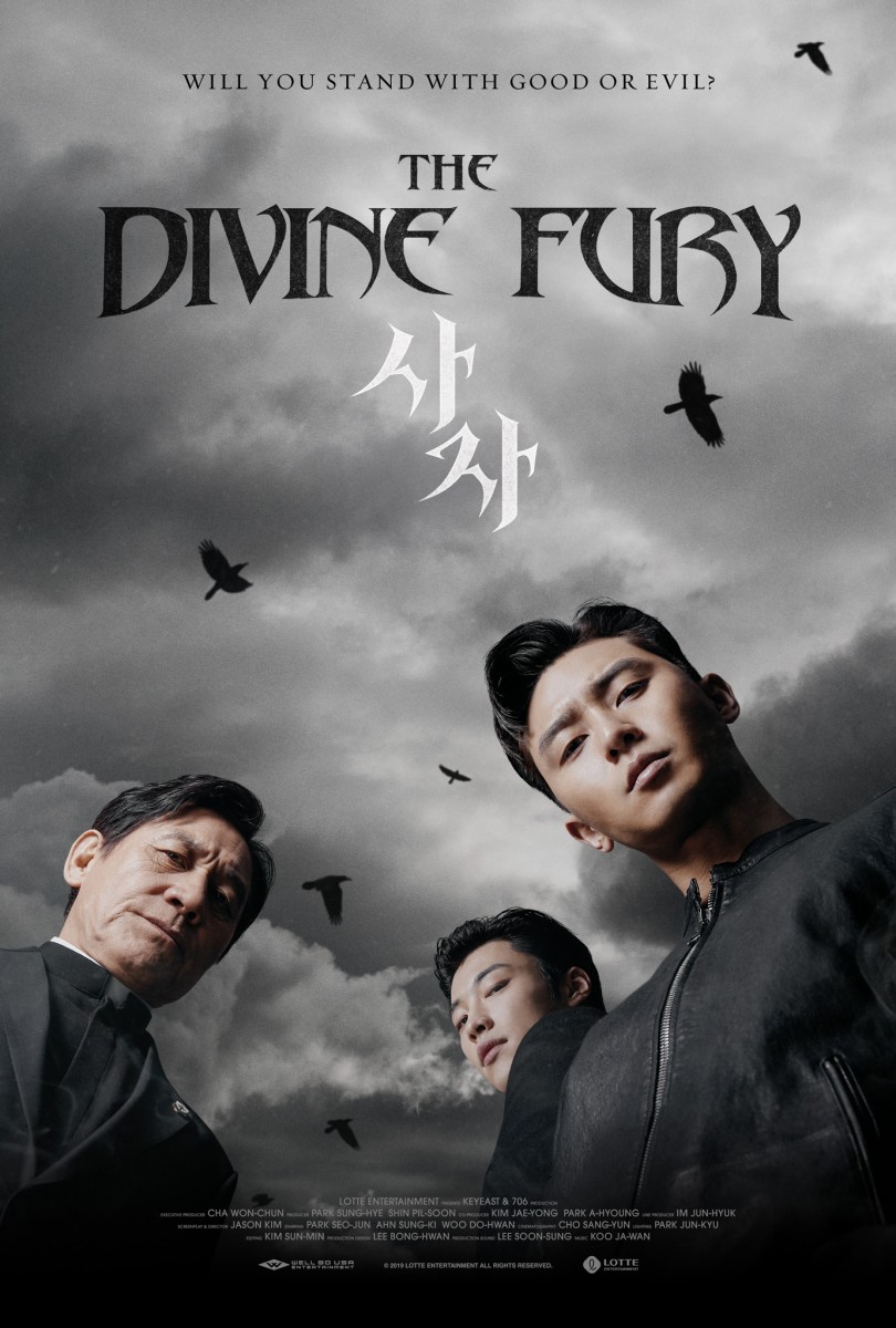 Park Seo Joon's The Divine Fury poster