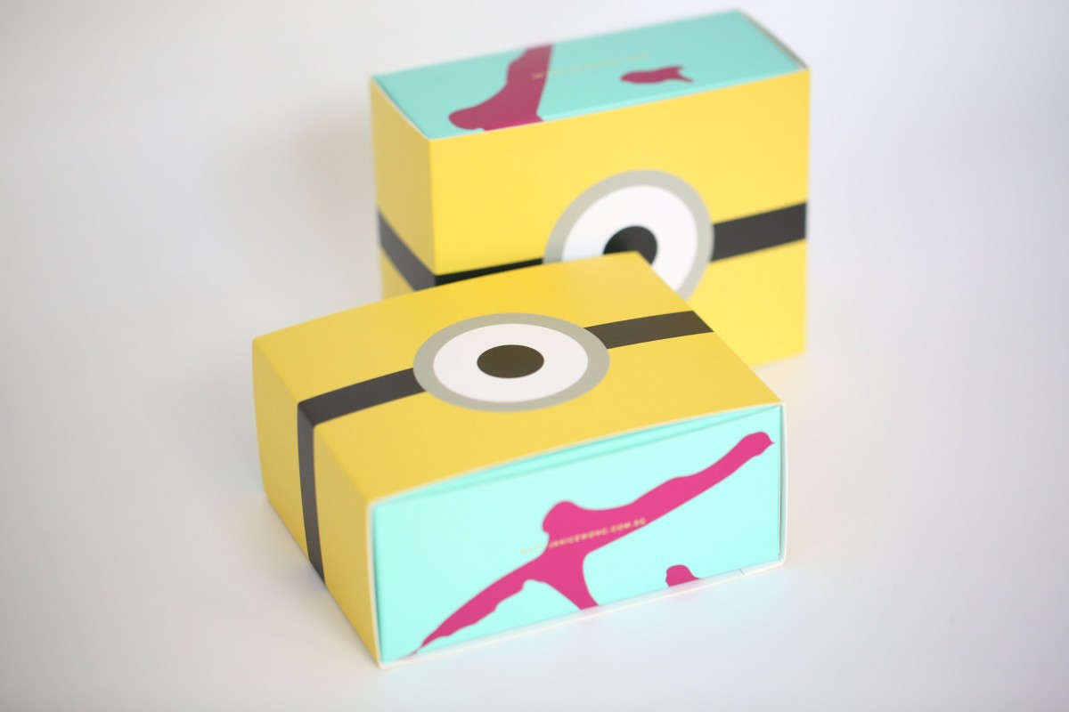 Chocolates in a minion box 