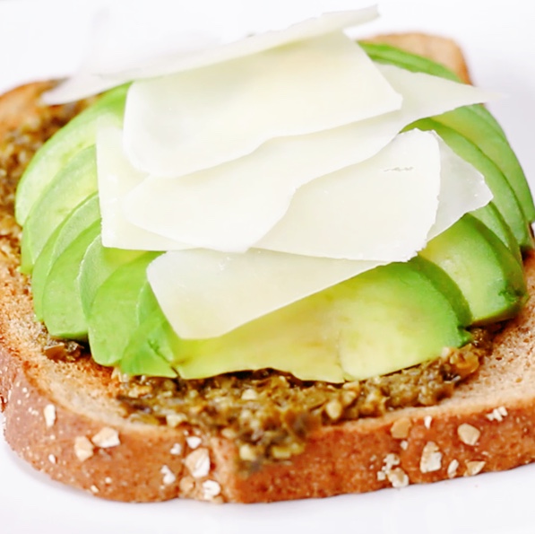 Pesto Avocado Toast