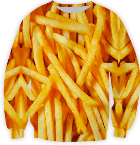 French Fries Sweater 